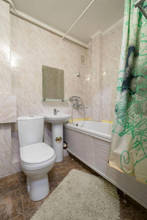 Apartment Nadezhda At Zheltoskan 77/79 アルマトイ エクステリア 写真